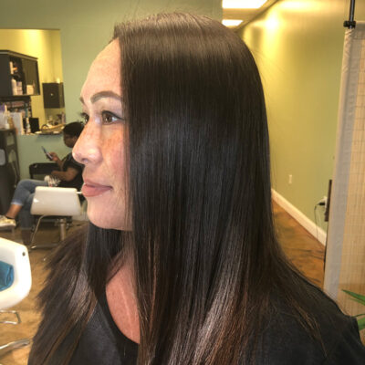 Permanent Hair Straightening
