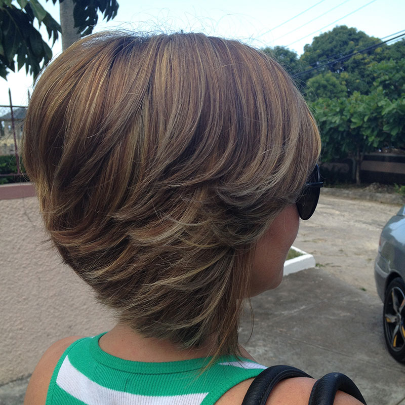 Trim-and-Cut Hair cuts in salon